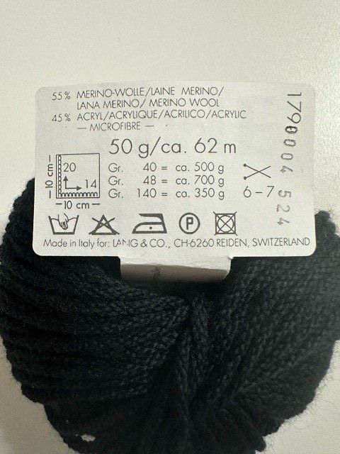 Lana: 6 x WOLLE LANG TIME SCHWARZ – Nuovo (secondo la descrizione) da Ostermundigen venduto da wini63 1