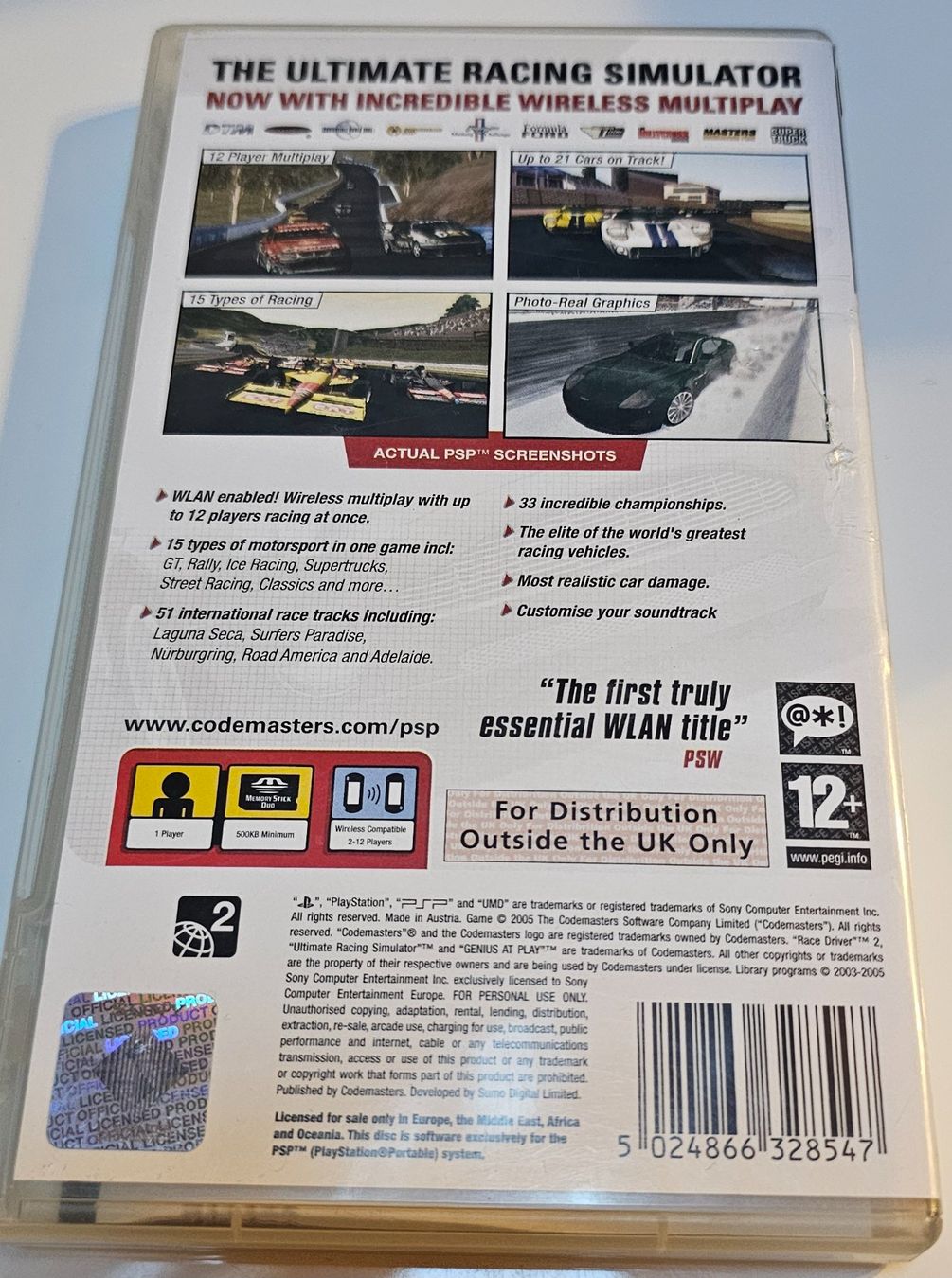 Sony Giochi: PSP Spiel - Toca Race Driver 2 – Usato da La Garde venduto da The_Hammer76 1