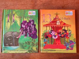 Zwei "Mein 11-Buch" und "Mein 13-Buch" für Schulkinder