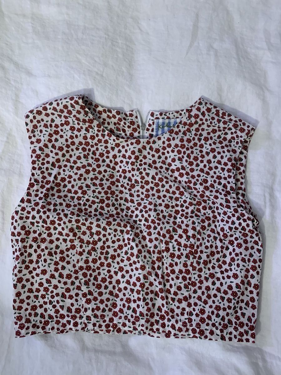 Top: Kahani Dor Blumen Top – Nuovo (secondo la descrizione) da Kloten venduto da Vintage-Valentine 1