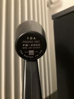Toa PM-600D vintage Talkback Microphone. Micro Made in Japan