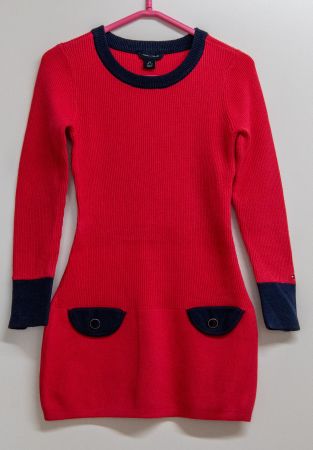 Strickkleid von Tommy Hilfiger, Gr. 4-5 (110)