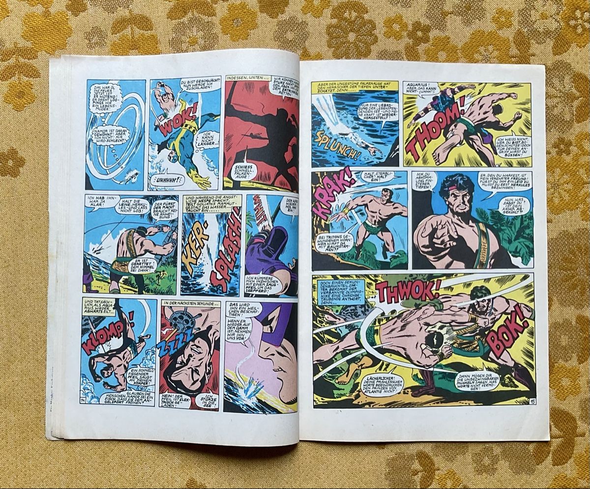 BD: Die Ruhmreichen Rächer Heft Nr 39 von 1976 – D'occasion à Endingen par nathan05 4