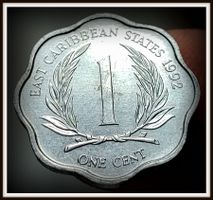 EAST CARIBBEAN STATES 1 CENT 1992