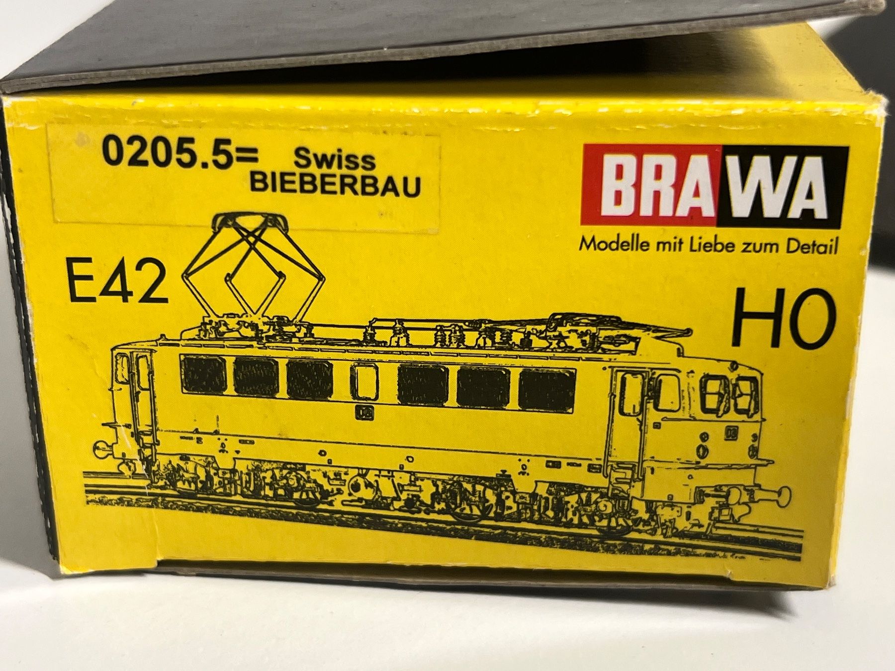 Brawa Trains électriques: Brawa E42 0205 SOB  Exklusive Edition SWISS Bieberbau – Neuf avec emballage d'origine à Geroldswil par TopTrain54 8