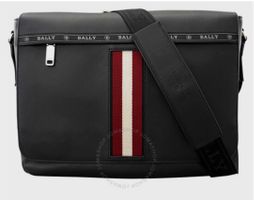 Bally Busines Aktentasche Black Hawick Leder-Kuriertasche
