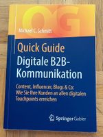 Buch Digitale B2B Kommunikation, Springer Gabler Verlag
