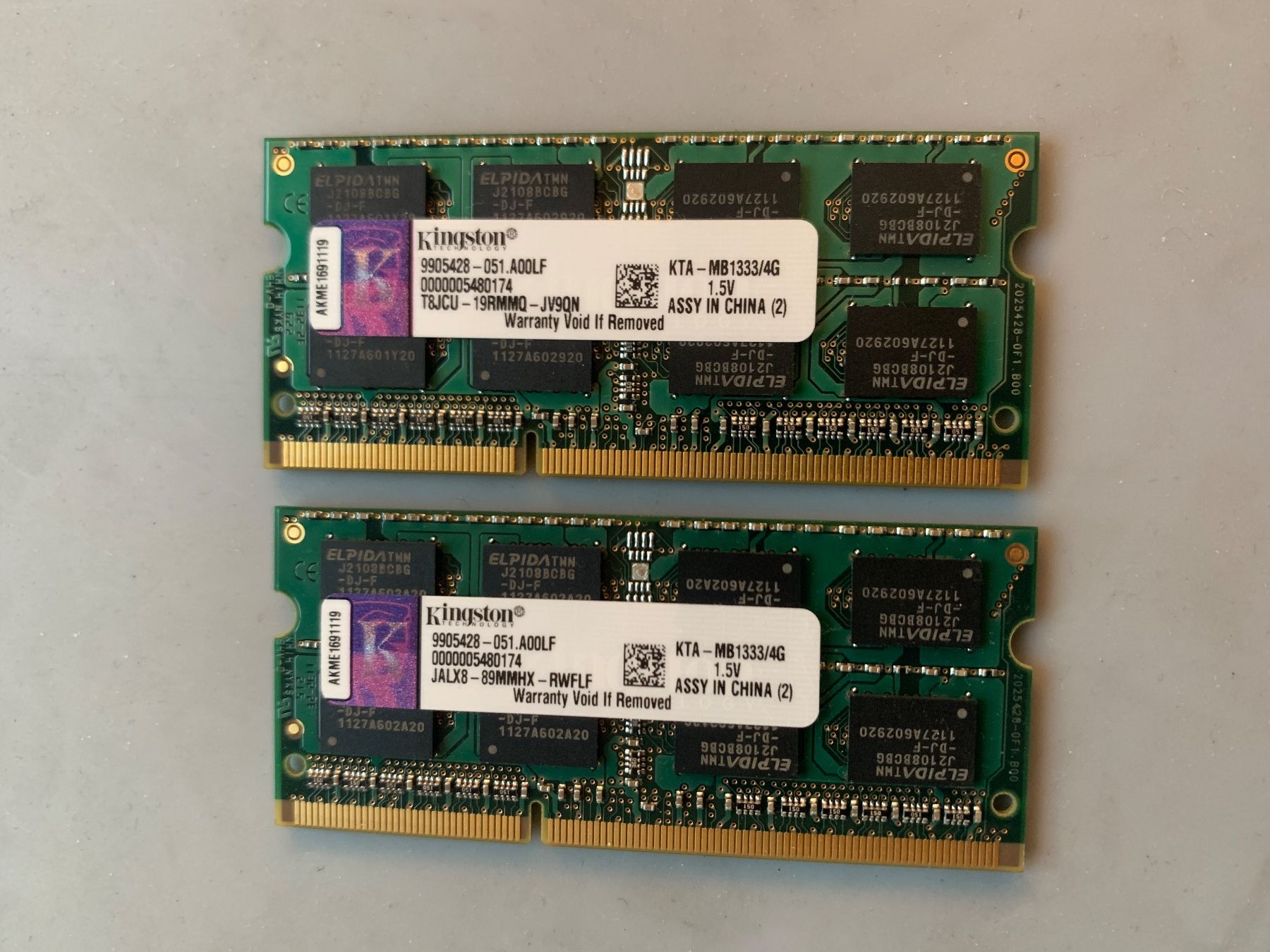 Kingston Memoria / RAM: Kingston Laptop RAM 8GB – Usato da Dübendorf venduto da akosbertalot