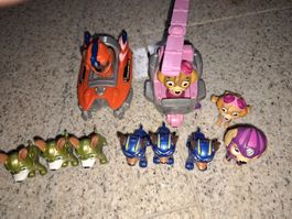 Paw Patrol Figuren und Fahrzeuge