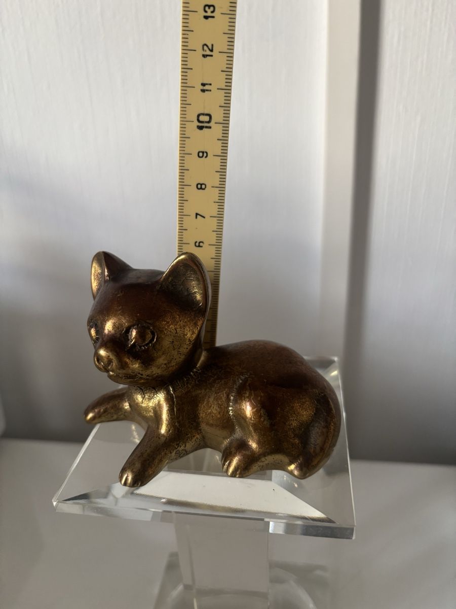 Figuren: Chat mignon en bronze vintage – Gebraucht aus Genève von ati_tj8f 5
