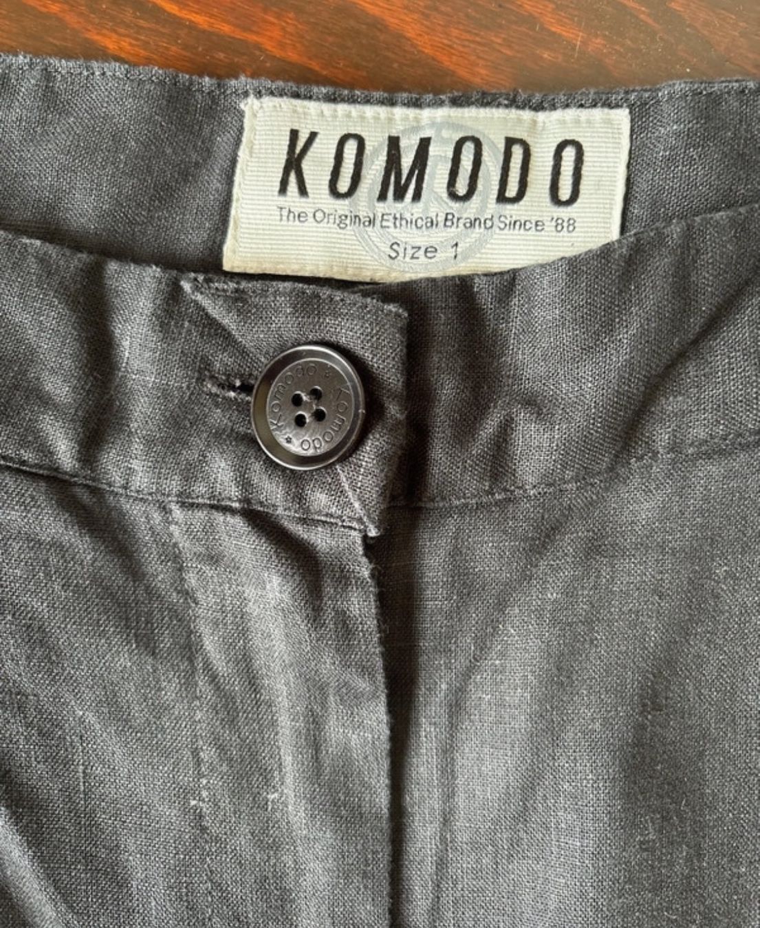 Pantaloni: Komodo Leinenhose schwarz, XS – Usato da Grugnay (Chamoson) venduto da mar_5nn6 2