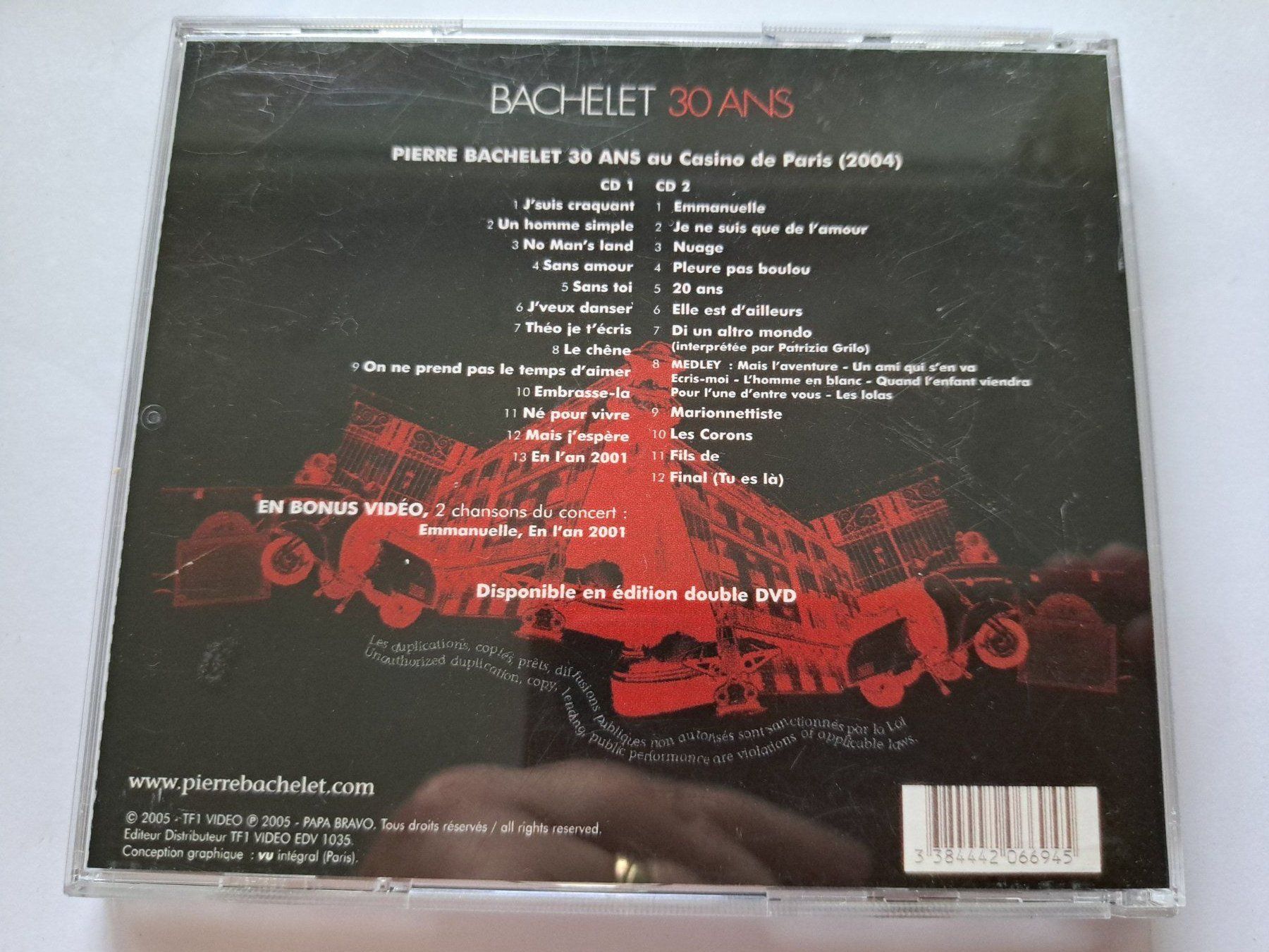 CD: Cd Bachelet - 30 ans  – Usato da Pully venduto da bro_n52j 1