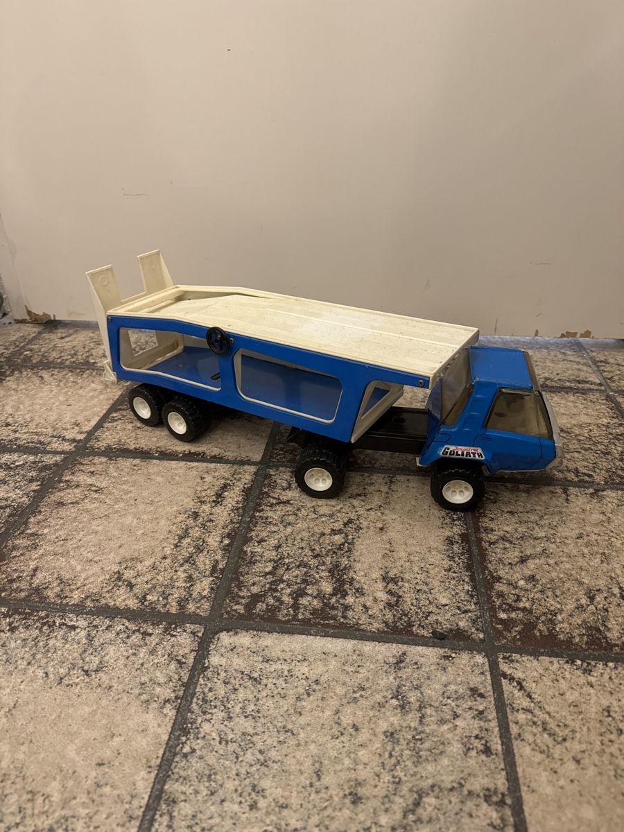 Modellautos: Joustra Goliath Auto Transporter 53 cm lang – Gebraucht aus Siebnen von Micha1307 2