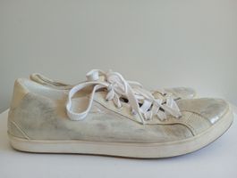 Strenesse Damen Sneaker Wildleder Beige Gr. 40