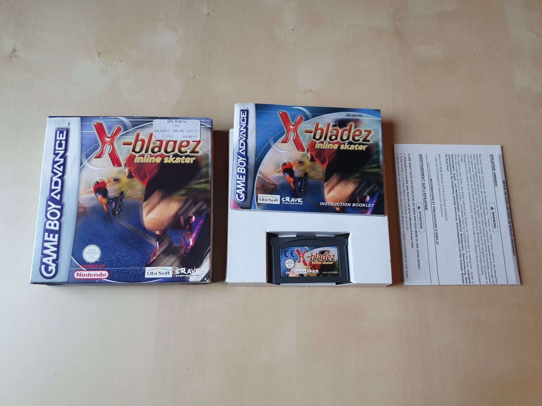 Nintendo Giochi: X-bladez – Usato da Stansstad venduto da collectorsshop 6
