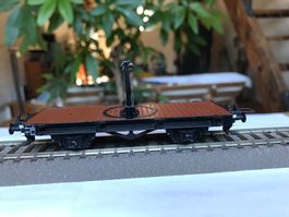trix express 3443, langholzwagen