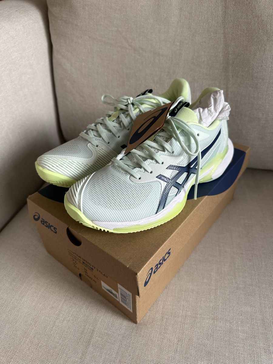 Asics Scarpe da donna: asics Solution Speed FF 3 Clay Damen Tennisschuhe – Nuovo (secondo la descrizione) da Zürich venduto da doraeotvos