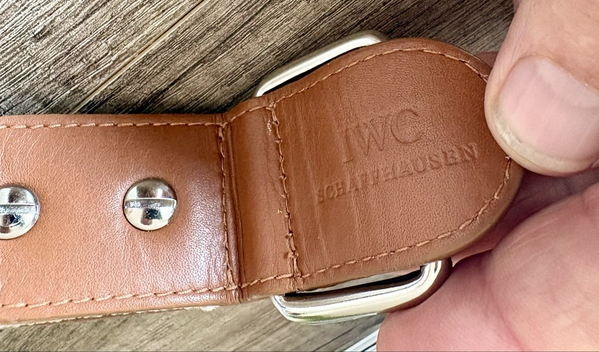 Gürtel: Textil- brew. Stretchgürtel IWC Schaffhausen – Neu (gemäss Beschreibung) aus Schaffhausen von Reporter