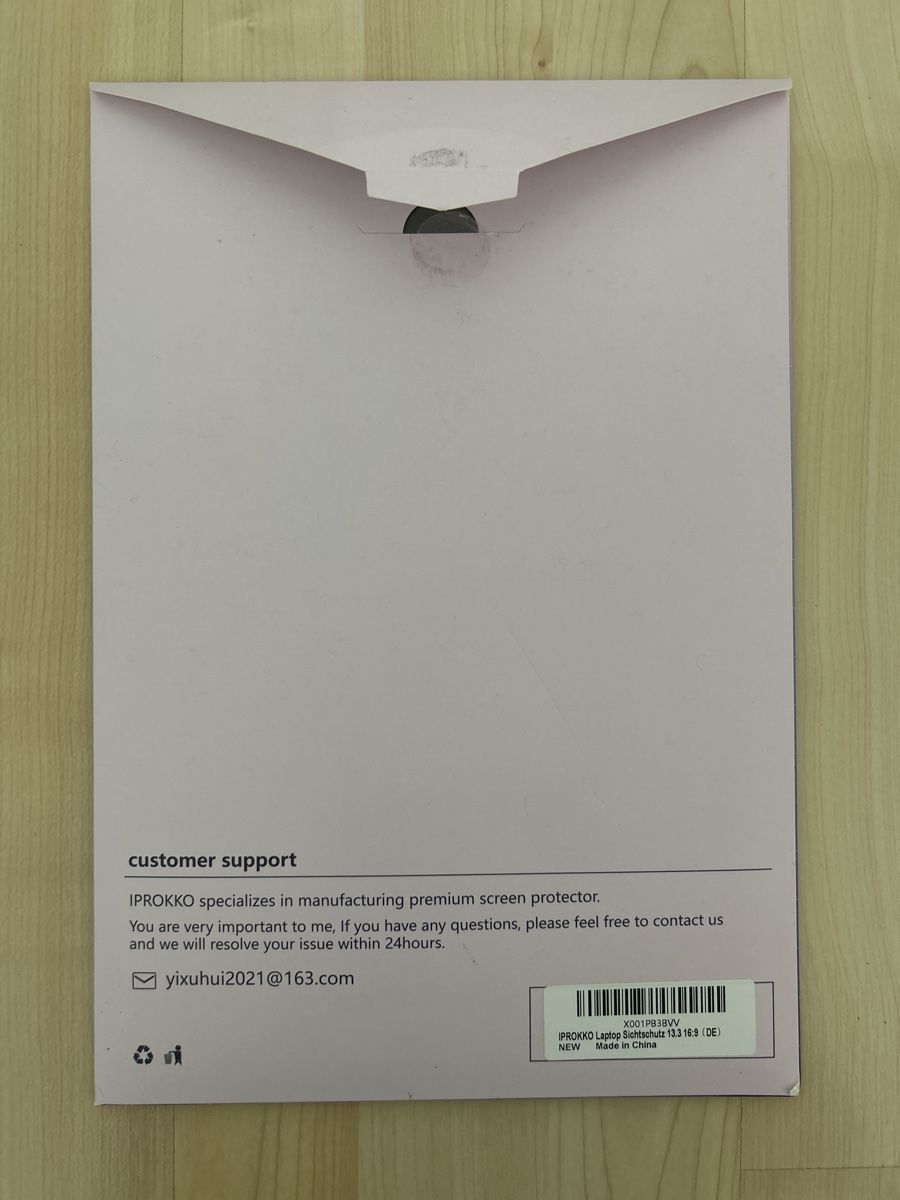Ritocchi & pellicole di protezione: Laptop Sichtschutz 13.3 inch 16:9 – Nuovo (secondo la descrizione) da Erlenbach ZH venduto da milalond 1