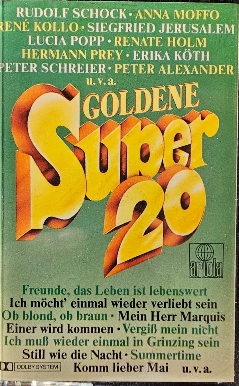 Musicassette: MC - Goldene Super 20 – Usato da Wahlen b. Laufen venduto da Cg10