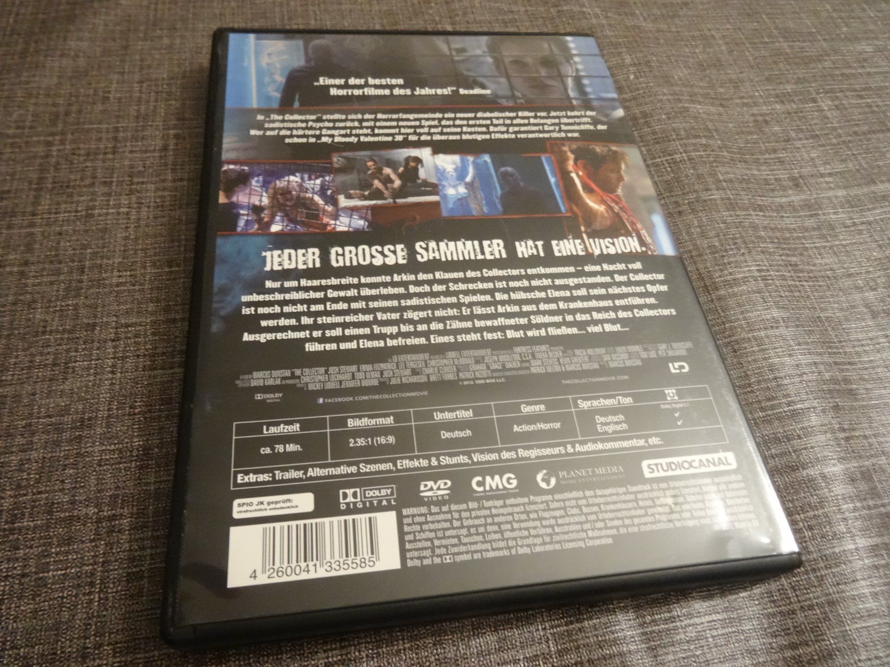 Alle DVDs: DVD The Collection The Collector 2 – Gebraucht aus Olten von Disc-Verkauf 2