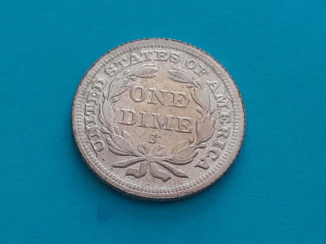 Toutes les monnaies: 1 Dime 1859, USA – D'occasion à Aarau par Reto_BA_01 1