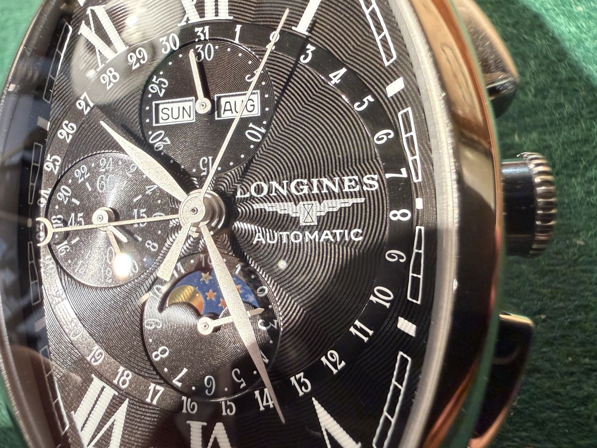 Longines Montres: Longines Evidenza Automatic Mondphase Chronograph Full Set  – D'occasion à schaffhausen par VintAntik_1980 9
