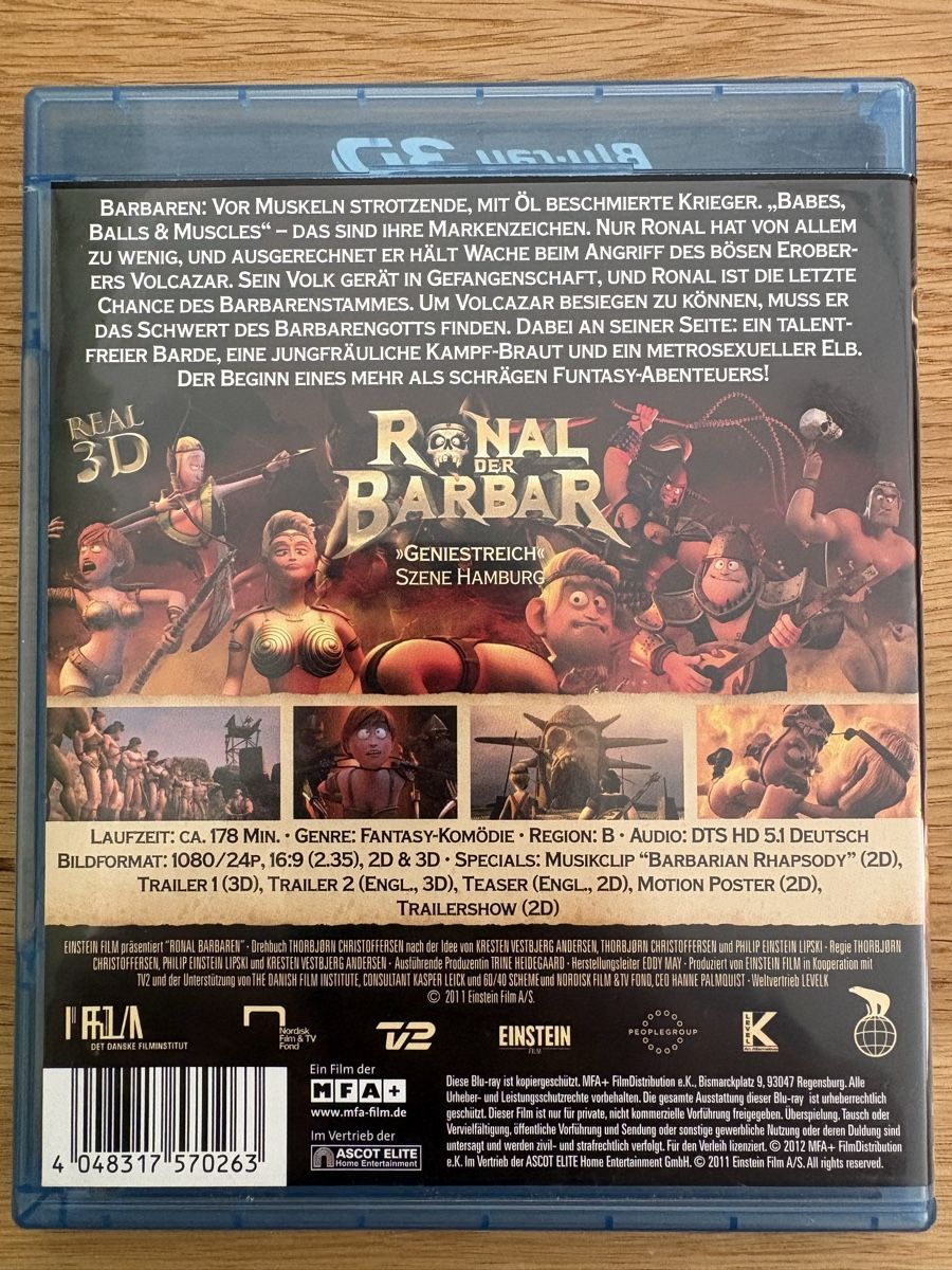 Tous les DVDs: Ronal der Barbar – D'occasion à Thun par Mcgun 1