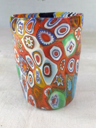 Murano Gläser: Murano Verre à eau multicolore – Gebraucht aus Ponts-de-Martel von Henri-Louis