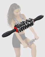 Faszienroller "Noppen" mit Handgriff
