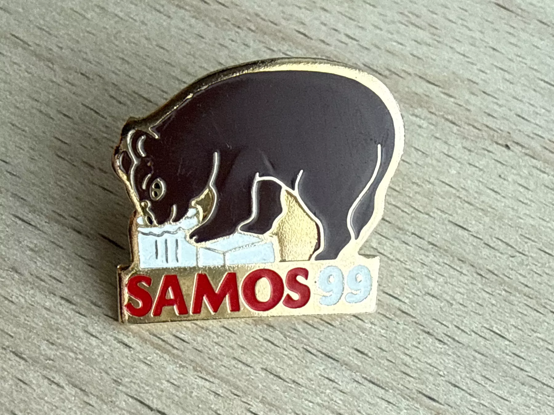 Placchette & Badge: Pin SAMOS 99 – Usato da Glattbrugg venduto da Schweigmatt