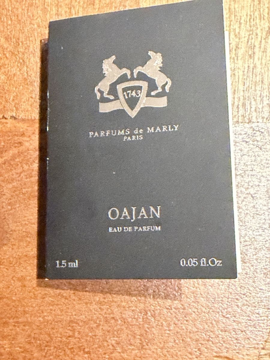 Parfum & Eau de Toilette: Parfums de Marly Oajan 1.5ml – Neu und originalverpackt aus fey von Caductilometre