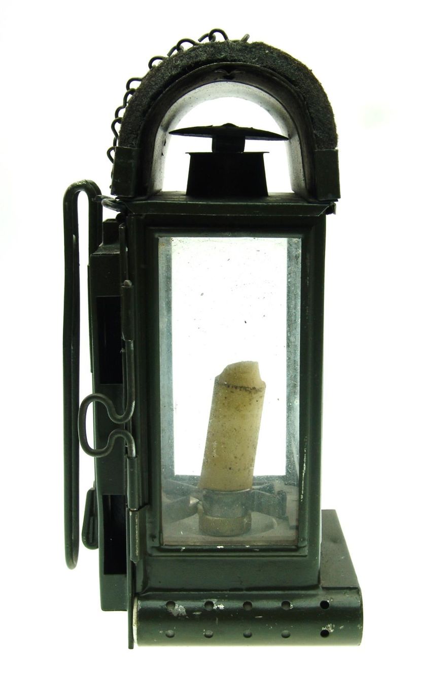 Schweizer Armee Lampen: Karren-Laterne - Infanterie um 1956 – Gebraucht aus Langenthal von Antik_Huesli 1