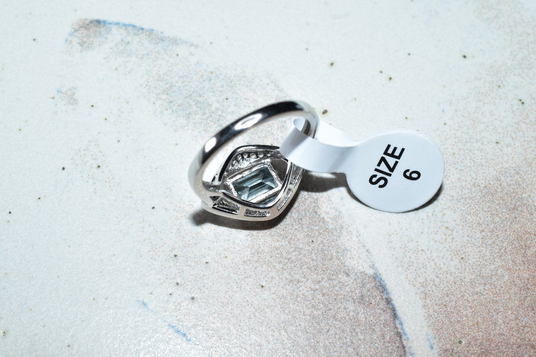 Anelli: Damen Ring mit Topas aus Silber, Gr.6 – Nuovo e nell'imballaggio originale da Laufen venduto da flowerfan 5