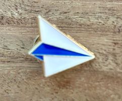 Pin Papierflieger