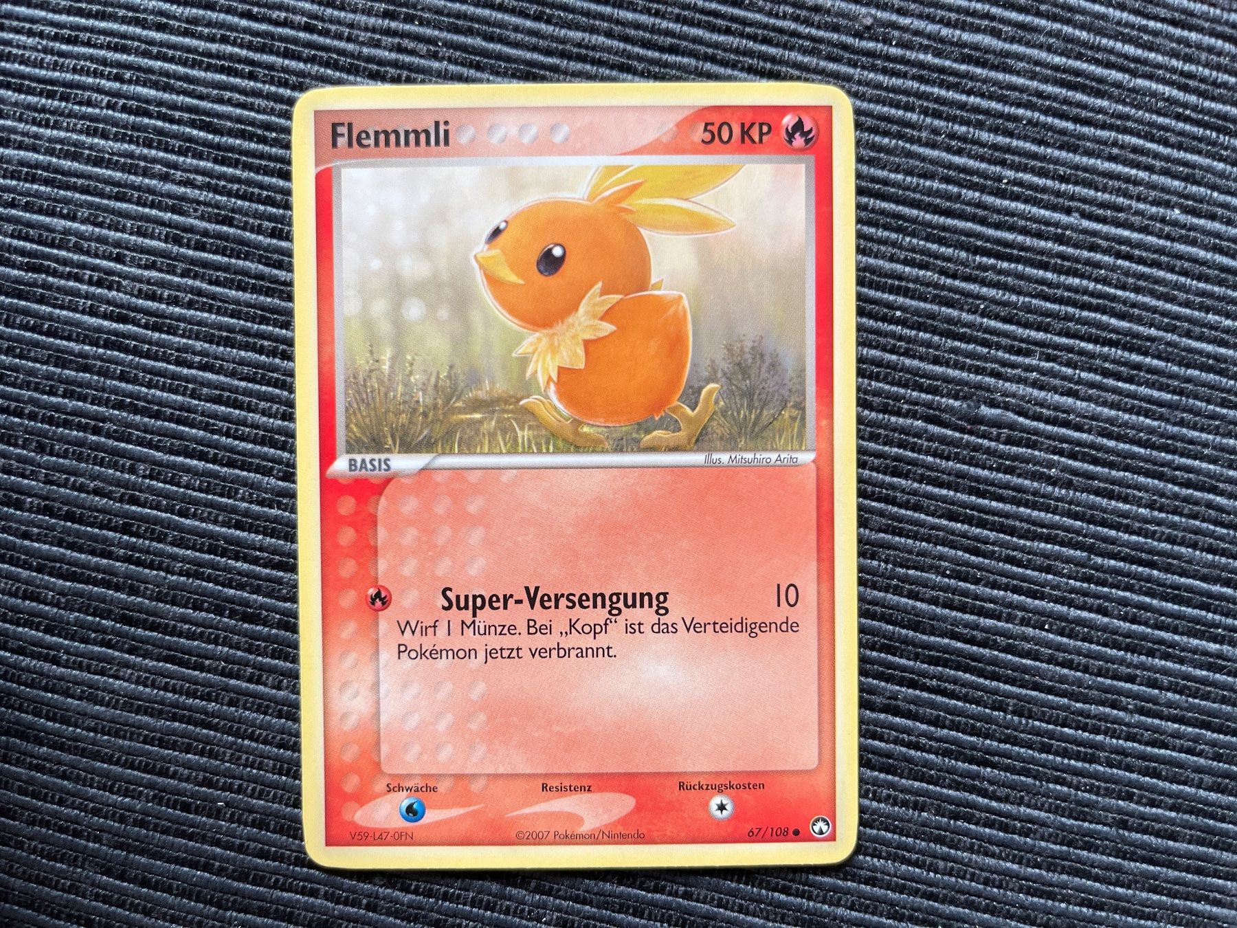 Pokémon Carte collezionabili: Pokemon Flemmli EX Power Keepers 2007 near mint – Nuovo (secondo la descrizione) da Wabern venduto da Collectfun