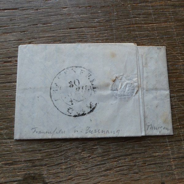 Tous les timbres: 1848  VORPHILA - FALTBELEG – D'occasion à Egliswil par Trens01 3