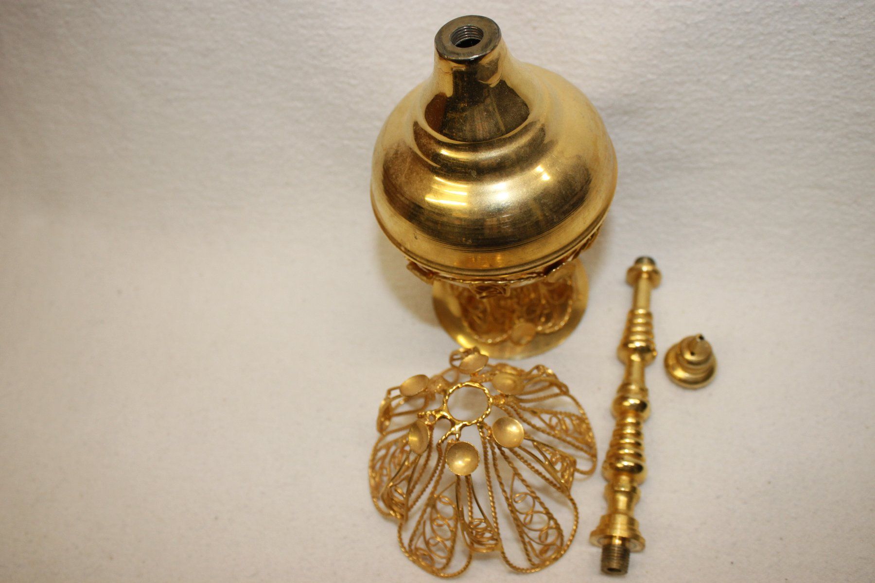 Flaschen: Indische Messing Rosenwasser Flasche – Gebraucht aus Thun von Fbchm 1