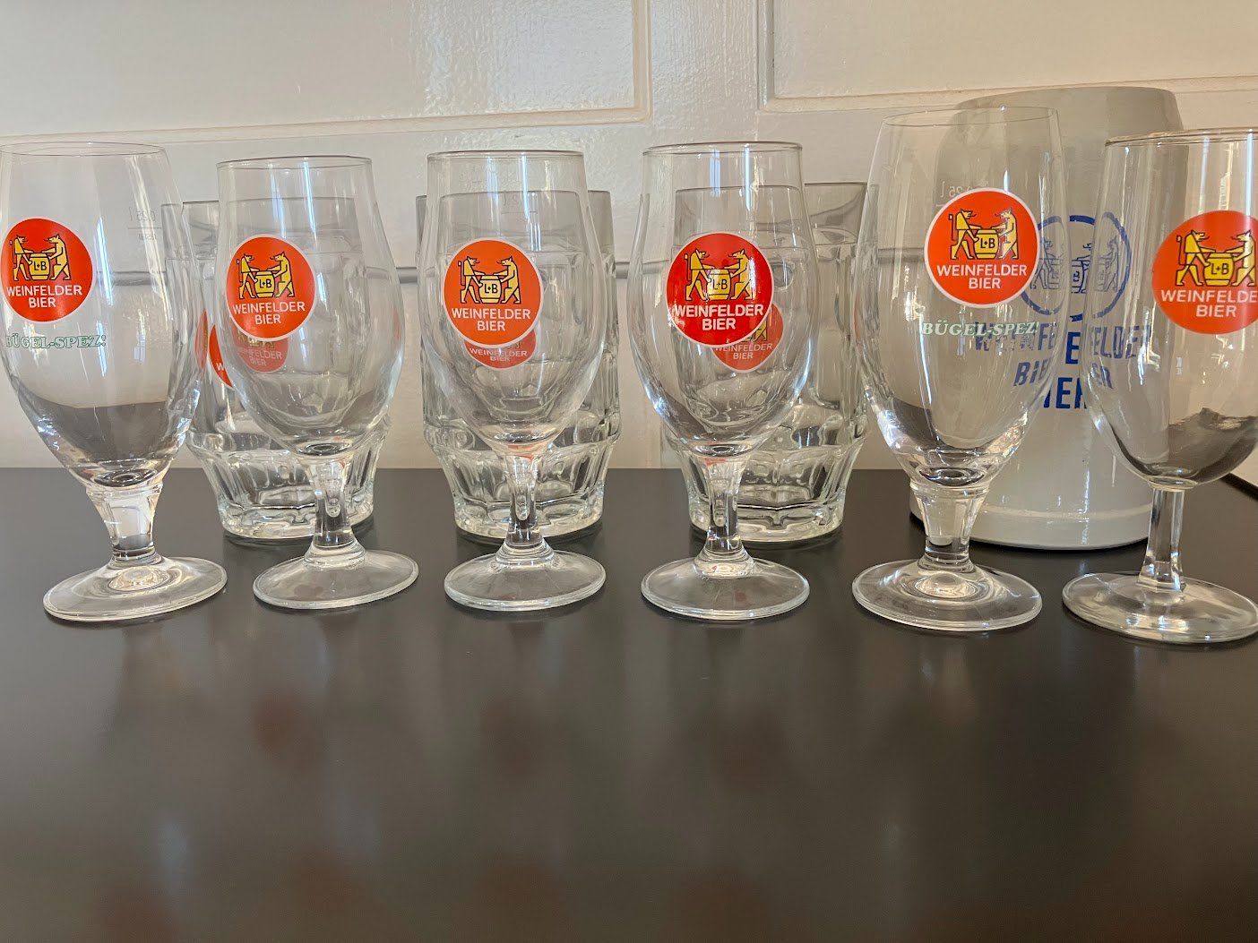 Gläser: Biergläser ehemalige Brauerei Weinfelden – Gebraucht aus Oppikon von unteroppikon 2