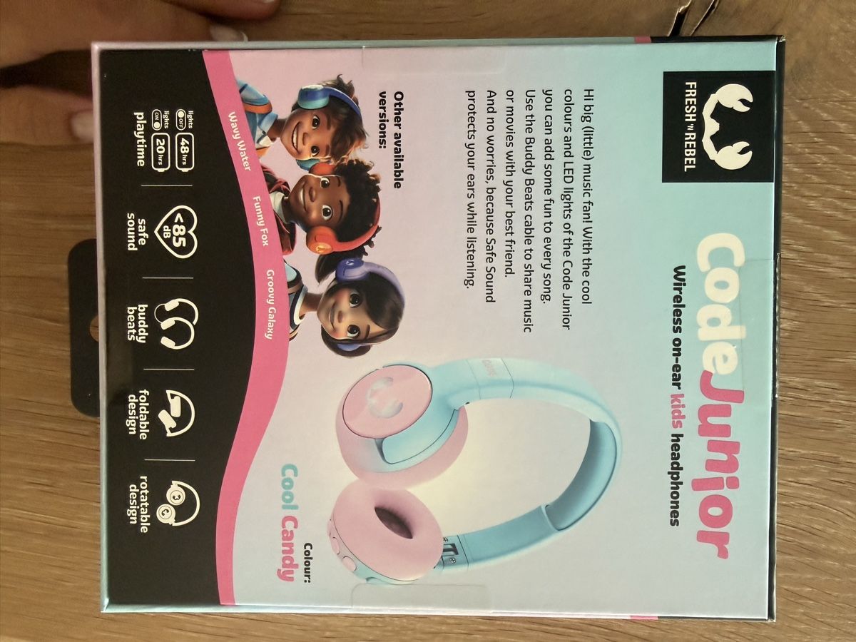 Cuffie: Fresh Rebel Code Junior Kopfhörer Kinder neu mit OVP 3+ Jahr – Nuovo (secondo la descrizione) da Habsburg venduto da franziska_81 2