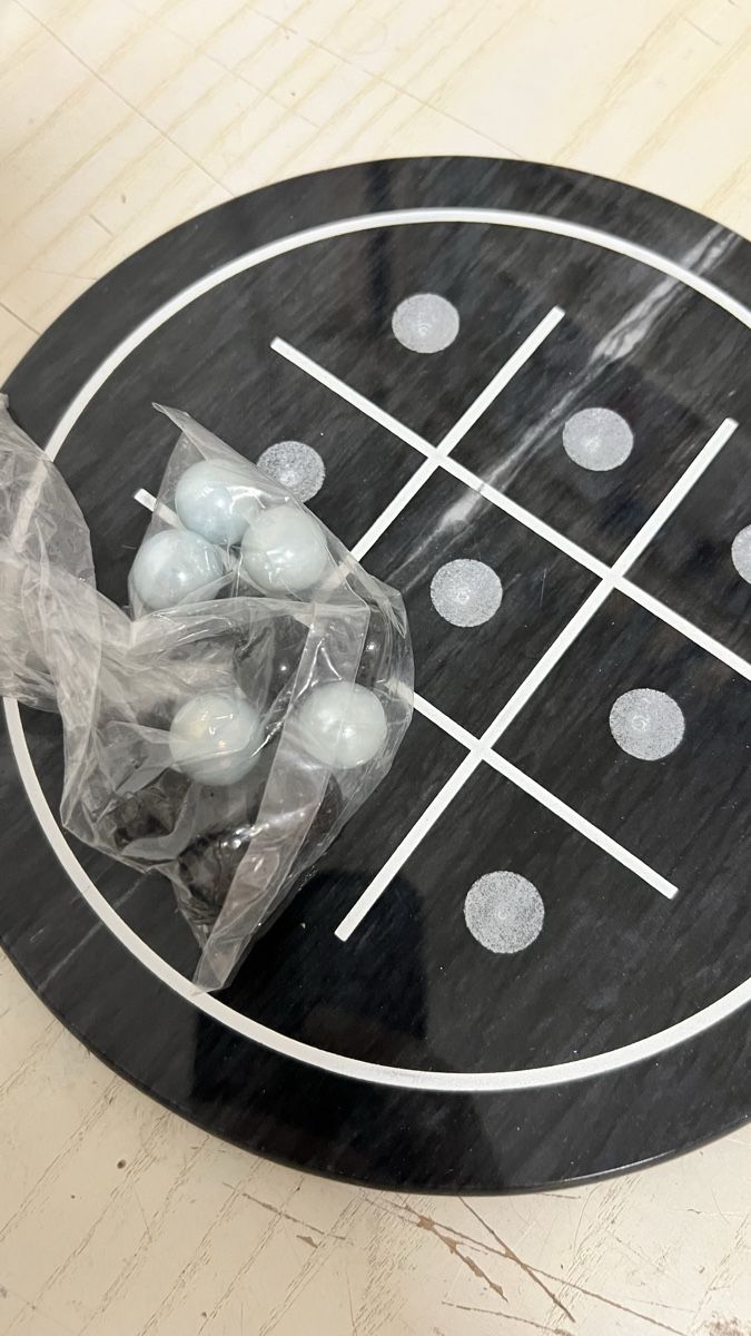 Giochi: Marmor Tic-Tac-Toe Spiel, neuwertig – Nuovo (secondo la descrizione) da Schmerikon venduto da Kneisel 4