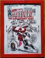Bob Powell "Daredevil Cover Dec. 1965"