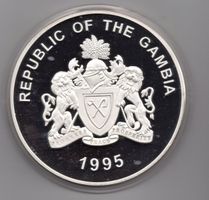 (1423) Gambia, 50 Dalasis 1995, Gepard, pp