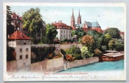 Basel - Deutschrittergarten und Münster
