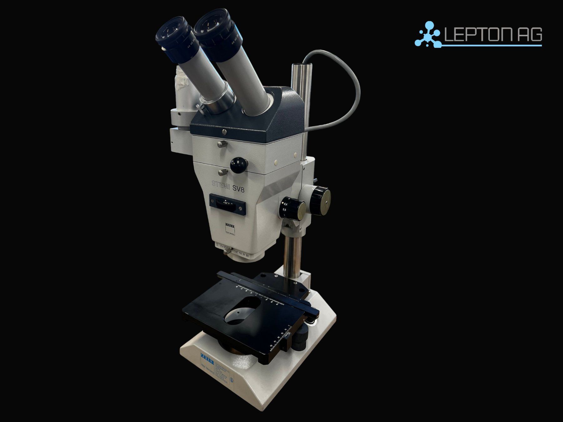 Accessori da laboratorio: Zeiss Stemi SV8 Stereomikroskop – Usato da Niederdorf venduto da LeptonAG_Labor 1