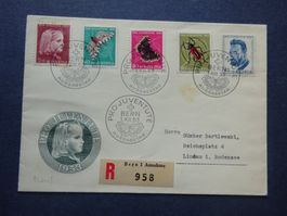 1953 Pro Juventute FDC