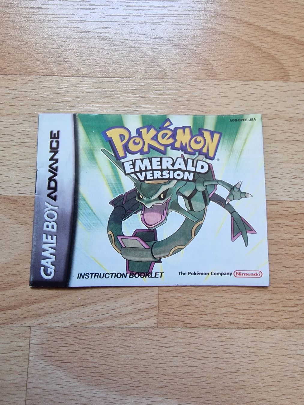 Pokémon Giochi: Anleitung Pokemon Emerald Version Game Boy Advance USA  – Usato da Fahrwangen venduto da luk_bhw7
