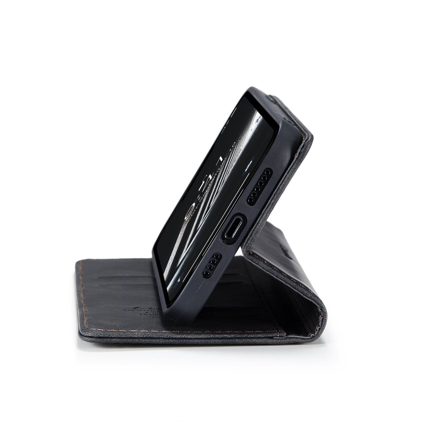 Cover & Protezioni schermo: Etui support cuir NOIR pour iphone 14 Plus – Nuovo e nell'imballaggio originale da Morges venduto da DigiAC 2
