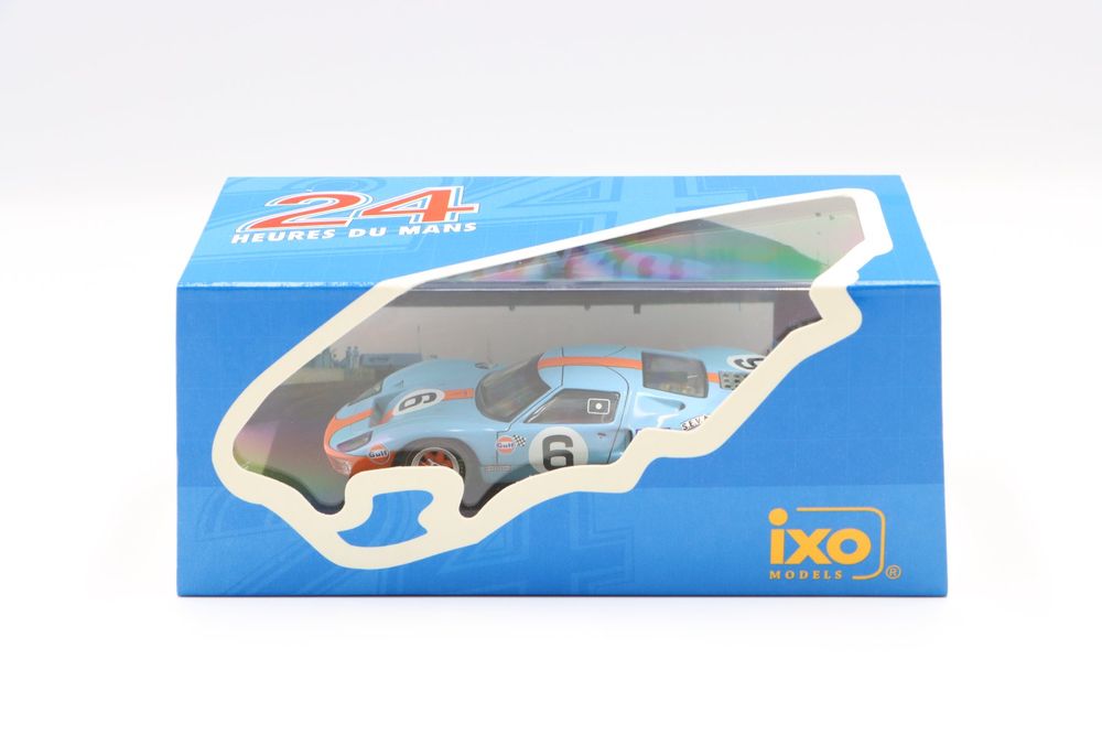 Miniature Ford GT40 Ickx 6 Vainqueur Le Mans 1969 - francis miniatures