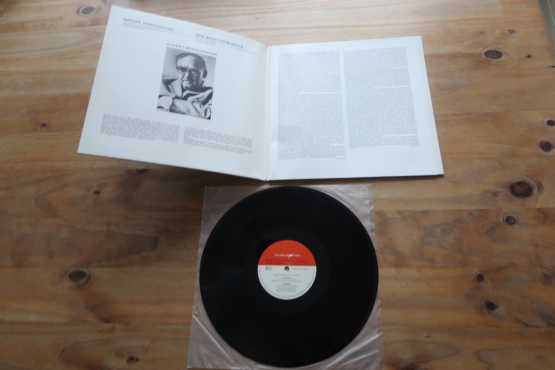 Schallplatten: ALBERT MOESCHINGER - BASLER KOMPONISTEN - VINYL LP – Gebraucht aus Basel von Patiscat 5